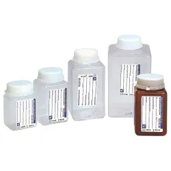 Watermonsterflessen met coating | Watermonsterfles van PP, lichtdicht | 250 ml